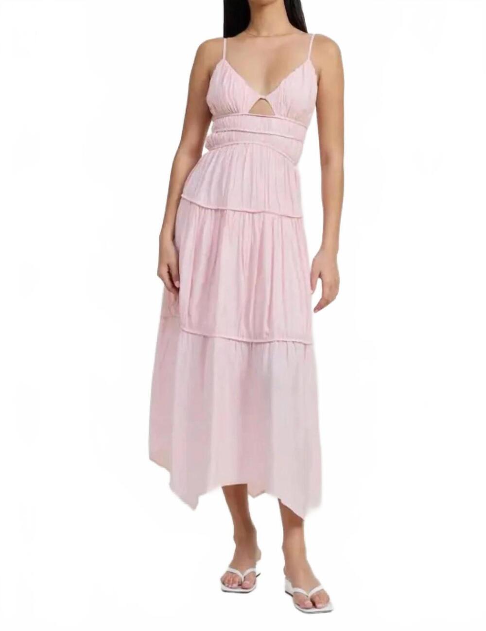 NEW EMORY PARK becca cutout dress in pink